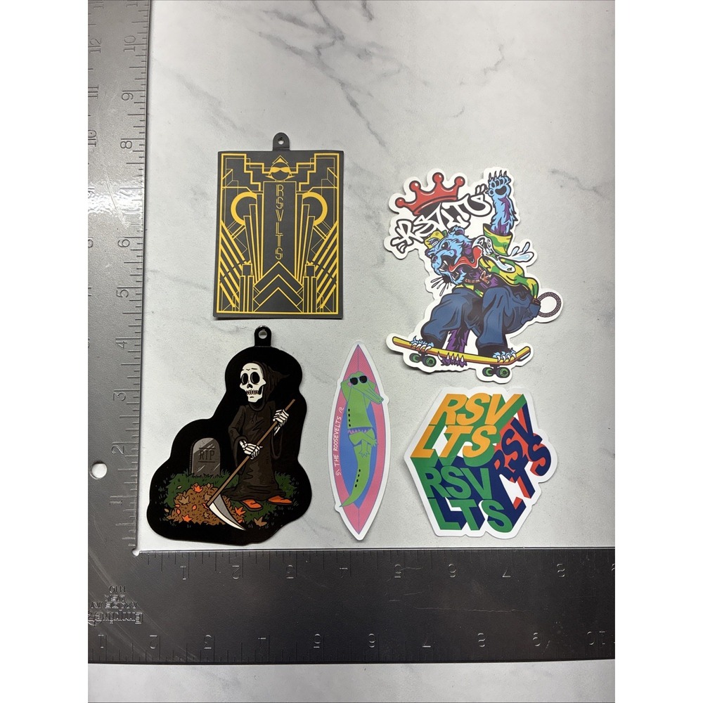 RSVLTS Lot of 5 Stickers (The Roosevelts)